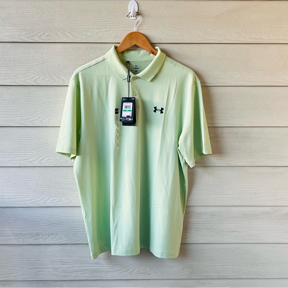 Under Armour Green Performance Polo Shirt
